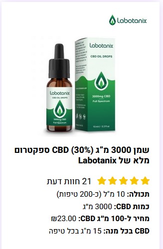 cbd oil full spectrum 3,000 mg Labotanix